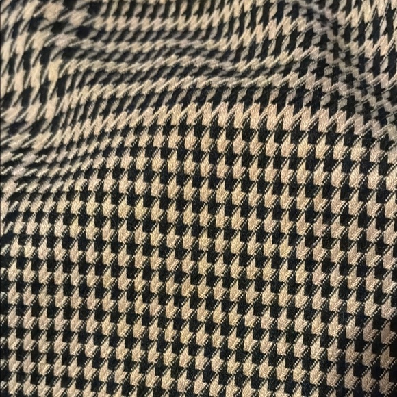 Renuar Beige and Black Checkered Wide Leg Pants - Picture 14 of 14